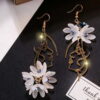 Flower Bohemia Drop Dangle Earrings
