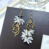 Flower Bohemia Drop Dangle Earrings