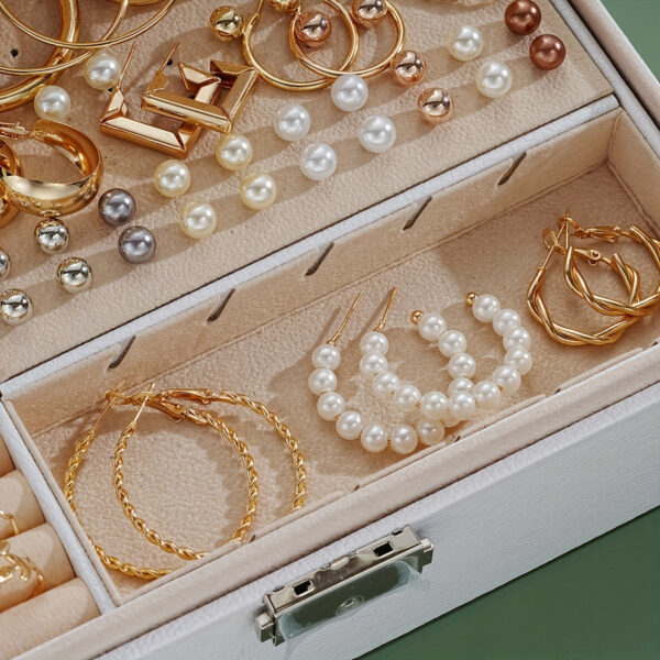 86pcs/set Fashionable and Elegant Necklace, Earrings, Rings, Studs, Jewelry Set , No Box