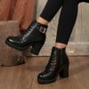 Women'S Mid-Calf Western Style Boots