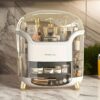 Acrylic Cosmetic Organizer, Multi-Functional Dust-Proof Skincare Jewelry Storage Box