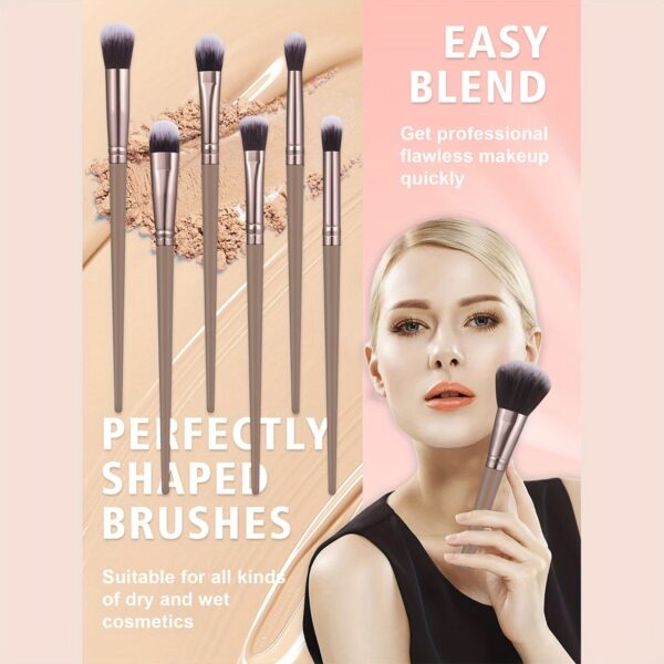 A Set of 55 Facial Makeup Tools, Including 30 Makeup Brushes
