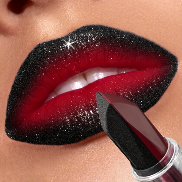 Dual-Tone Lipstick  Long-Lasting Waterproof Formula