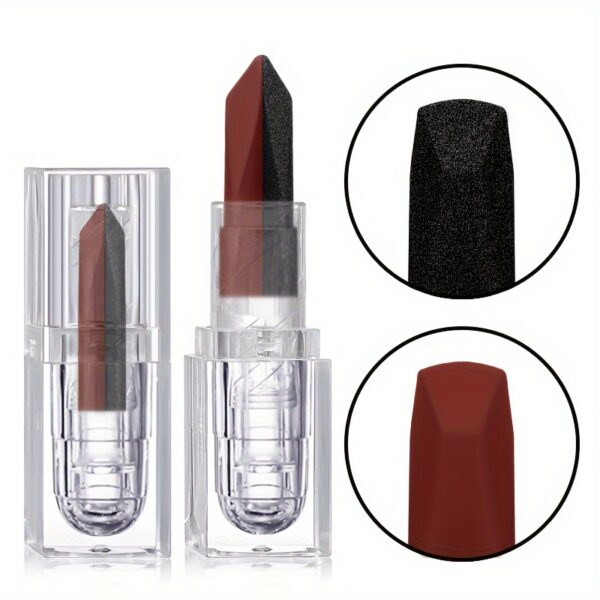 Dual-Tone Lipstick  Long-Lasting Waterproof Formula