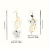 Flower Bohemia Drop Dangle Earrings
