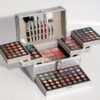 Portable Travel Facial Cosmetics Full Set Leopard Print Matte Velvet