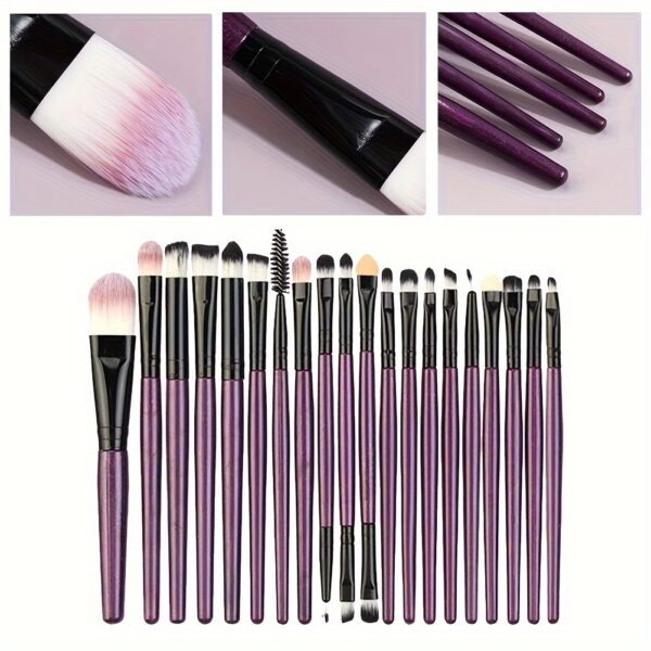 20pcs Luxe Makeup Brush Set