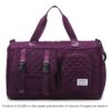 Spacious Argyle Travel Duffle Bag