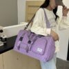 Spacious Argyle Travel Duffle Bag