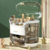 Acrylic Cosmetic Organizer, Multi-Functional Dust-Proof Skincare Jewelry Storage Box