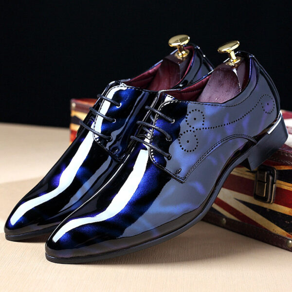 Men's British Style Business Casual Oxfords