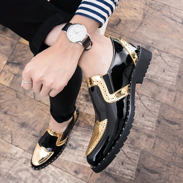 Luxurious Original New Men's Business British Leisure Leather Shoes Oxford Shoes