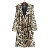 Faux Fur Coat for Women, Luxury Long Fur Coat