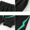 Boys Contrast Alphabet Lightning Printed Sweatshirt+Sweatpant Child 2PCS Tracksuit