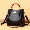 3 Layers Luxury Handbags Women Bags Designer Letters Women's PU Leather Hand Bags