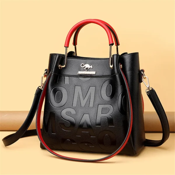 3 Layers Luxury Handbags Women Bags Designer Letters Women's PU Leather Hand Bags
