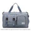 Spacious Argyle Travel Duffle Bag