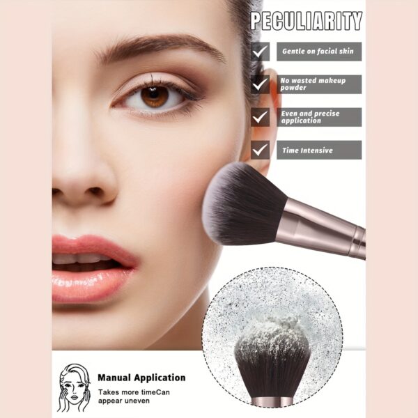 A Set of 55 Facial Makeup Tools, Including 30 Makeup Brushes