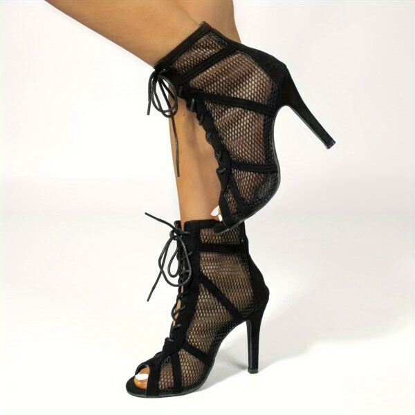 Women's Breathable Mesh Stiletto Heels