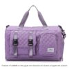 Spacious Argyle Travel Duffle Bag