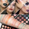 Portable Travel Facial Cosmetics Full Set Leopard Print Matte Velvet
