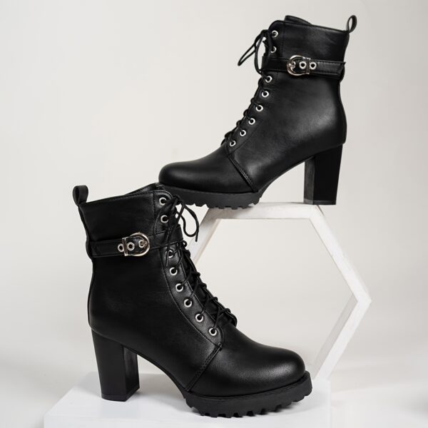 Elegant Women's Ankle Boots in Black, Brown, and Green