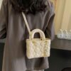 Elegant Quilted PU Shoulder Bag for Women
