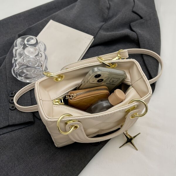 Elegant Quilted PU Shoulder Bag for Women