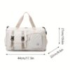 Spacious Argyle Travel Duffle Bag