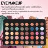 Portable Travel Facial Cosmetics Full Set Leopard Print Matte Velvet
