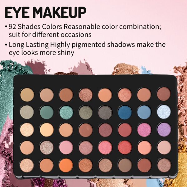 Portable Travel Facial Cosmetics Full Set Leopard Print Matte Velvet