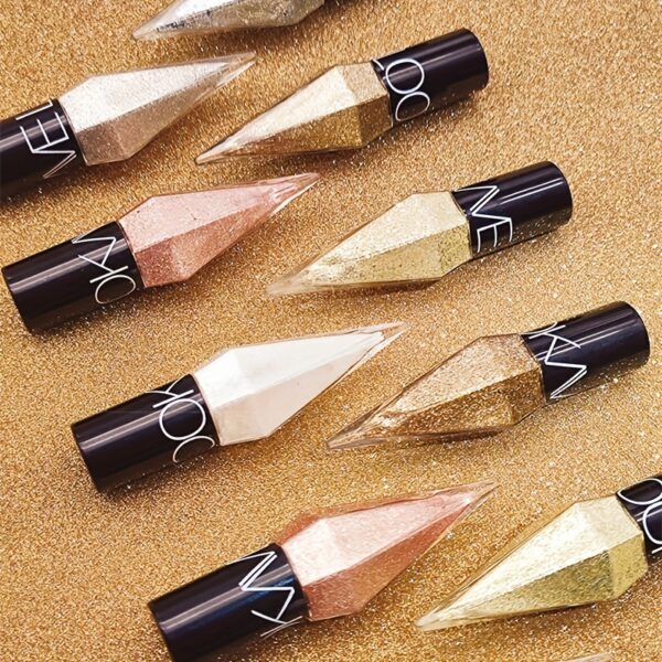 5pcs Pearl Glitter Diamond Eyeliner Liquid Set, Long-lasting Waterproof
