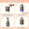 USB Plug Portable Electric Makeup Brush Cleaner, With Rubber Makeup Machine Electric USB Quick Cleaner Cleaning Brush Collar Brush