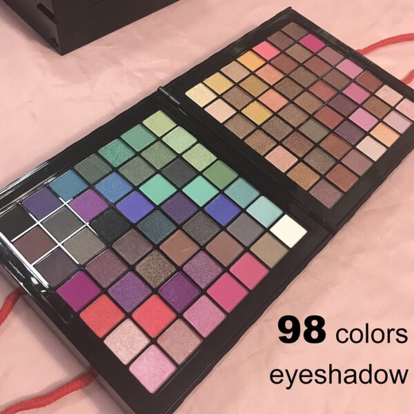 Makeup Set With Full 177 Colors Including Eyeshadow Palette Blush Lip Gloss Concealer, All In One Makeup Kit For Women Full Kit With Mirror And Applicators Ideal For Mother's Day Makeup Set