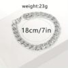 3pcs/set, Men's Stainless Steel Casual Trend Disc Calendar Quartz Watch And Lion Head Necklace Bracelet Set