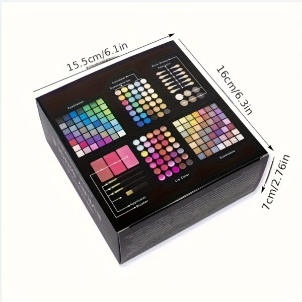 Makeup Set With Full 177 Colors Including Eyeshadow Palette Blush Lip Gloss Concealer, All In One Makeup Kit For Women Full Kit With Mirror And Applicators Ideal For Mother's Day Makeup Set