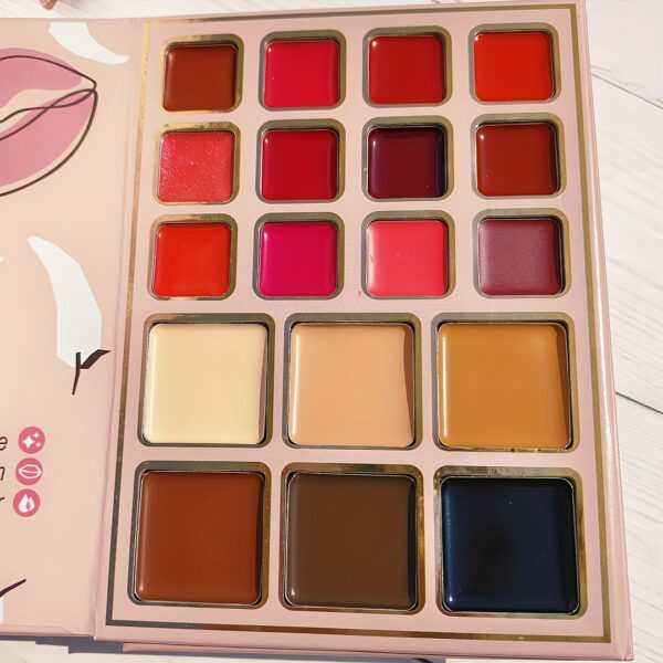 78-Color Multi-Function Makeup Palette - Versatile Eye Shadow, Matte & Shimmer Highlighter, Blush, Concealer, Lipstick Combo Kit - Ideal Gift for Women, Family, Friends