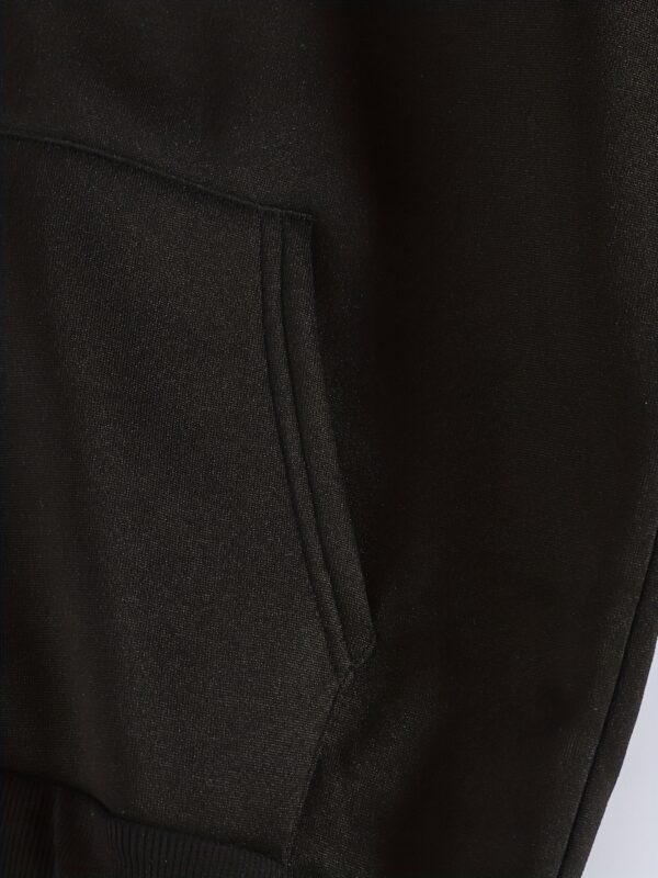 Stylish Grimace & Various Pattern Pring Men's Casual Zip Up Loose Hoodie