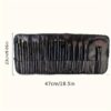 24pcs Professional Makeup Brush Set for Beginners - Oval Brushes with ABS Plastic Handles and Polyester Bristles, Unscented, Suitable for Normal Skin, Includes Foundation, Blush, Eye Shadow, Concealer Brushes with Soft Bristles and Durable Holder