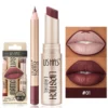 2 In 1 Matte Lipstick&lip Liner Set 12 Colors Lip Pencil High Pigmented Waterproof Long Lasting Lip Stick Lips Makeup