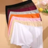 New Women's Panties Cotton Seamless Sports Boxers Underwear Female
