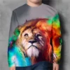 Children's Clothing Boys Tshirt Long Sleeve Children T-Shirt Cartoon Animals Print Funny Kids Summer Clothes Girl Clothes Tops