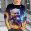 Children's Clothing Boys Tshirt Long Sleeve Children T-Shirt Cartoon Animals Print Funny Kids Summer Clothes Girl Clothes Tops