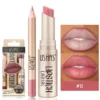 2 In 1 Matte Lipstick&lip Liner Set 12 Colors Lip Pencil High Pigmented Waterproof Long Lasting Lip Stick Lips Makeup