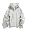 Men Jacket Hooded Windbreaker Trench Coats Oversize 6XL 7XL 8XL Plus Size Waterproof Black Bomber Camping Loose Thin Softshell