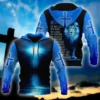 Hoodies Knight Templar Armor Jesus God Guard Cavalier 3d Print Sweatshirts