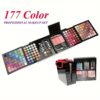 Makeup Set With Full 177 Colors Including Eyeshadow Palette Blush Lip Gloss Concealer, All In One Makeup Kit For Women Full Kit With Mirror And Applicators Ideal For Mother's Day Makeup Set