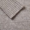 Cross V-neck Button Decor Sweater Dress, Elegant Long Sleeve Slim Bodycon Dress For Fall & Winter, Women's Clothing