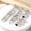 27pcs Punk Exaggerated Ring Set Trendy Patterns Y2k Vintage Style Animal Elements Mix And Match For Party And Daily Decor