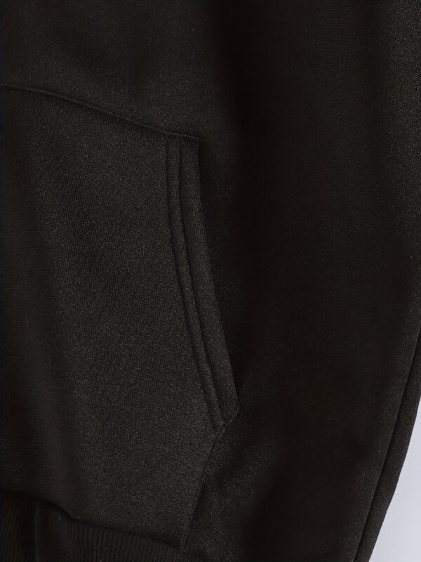 Stylish Grimace & Various Pattern Pring Men's Casual Zip Up Loose Hoodie